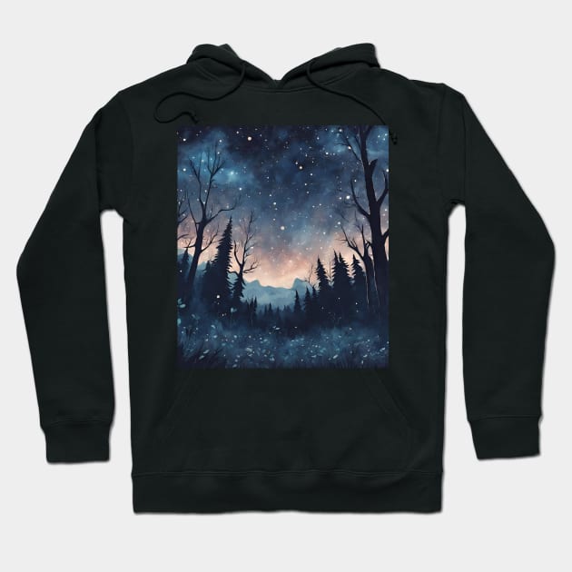 Who stole the night? Hoodie by Jolyful Drawing